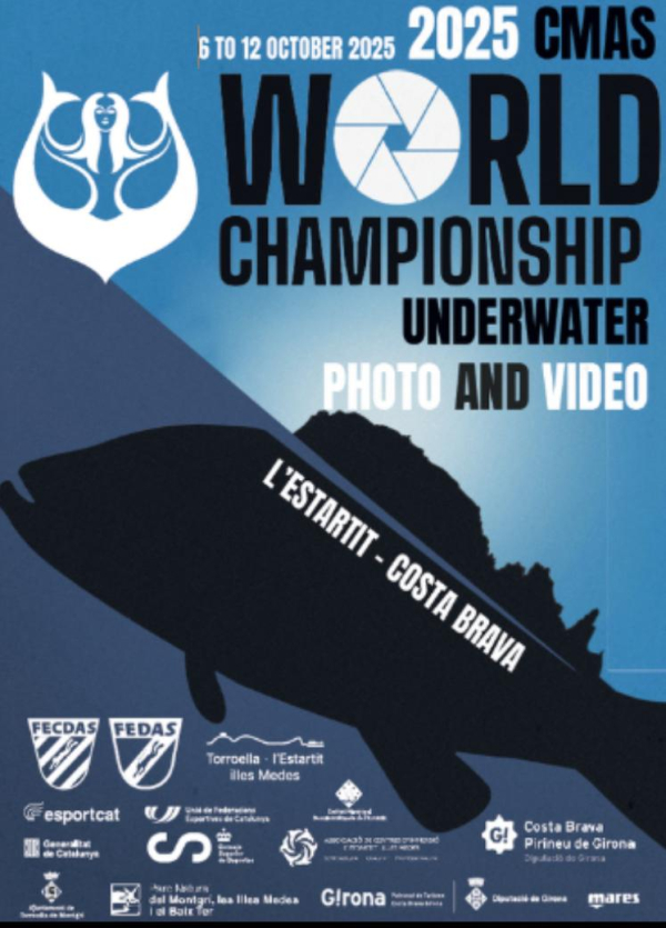 Participació al CMAS Campionat Mundial de Fotografia i vídeo Subaquàtic