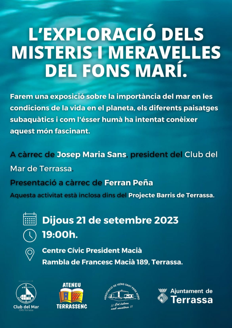 L’exploració dels misteris i meravelles del fons marí.